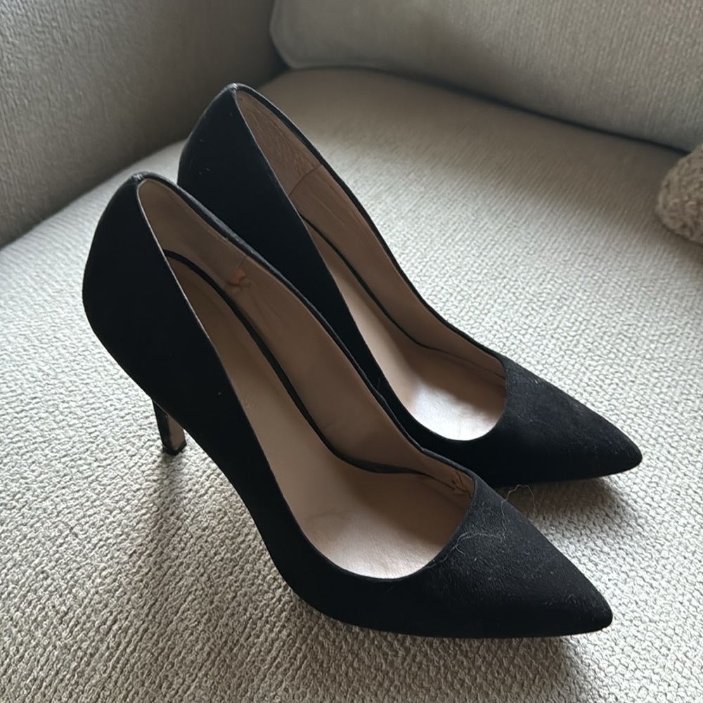 Saks 5th Ave. Suede heels